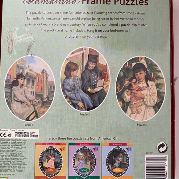 AMERICAN GIRL SAMANTHA PUZZLES - Picture 3 of 6